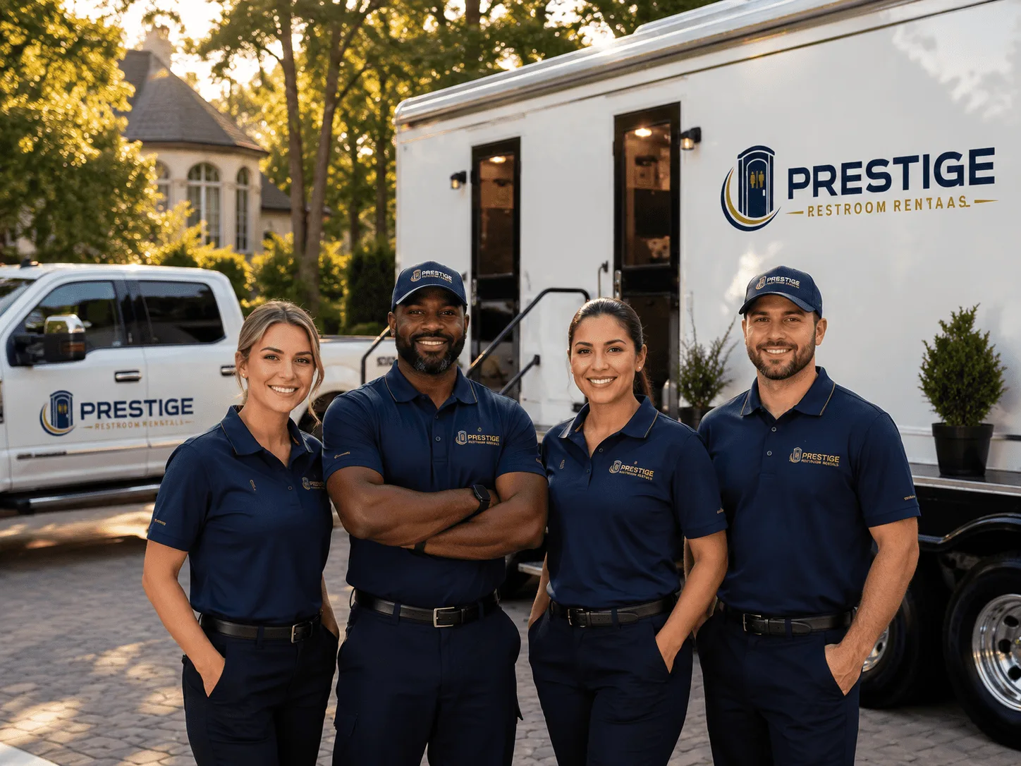 Trusted Luxury Portable Restrooms company in Dickey, ND